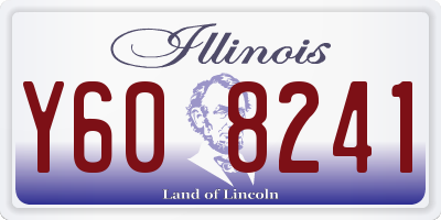 IL license plate Y608241