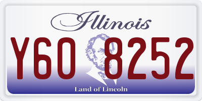 IL license plate Y608252