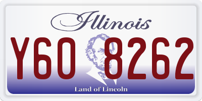 IL license plate Y608262