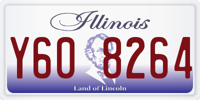 IL license plate Y608264