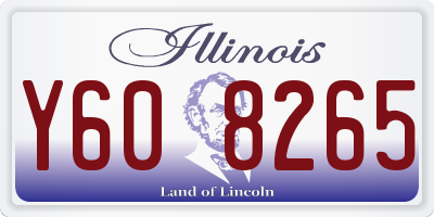 IL license plate Y608265