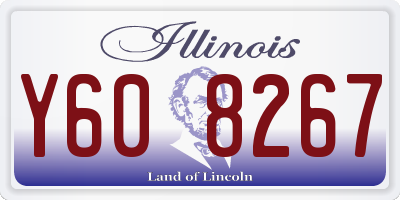 IL license plate Y608267