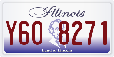 IL license plate Y608271
