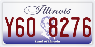 IL license plate Y608276