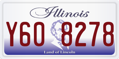 IL license plate Y608278