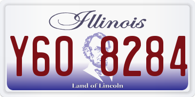 IL license plate Y608284
