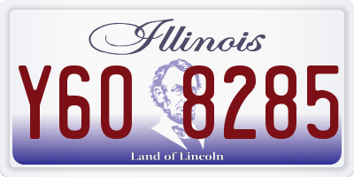 IL license plate Y608285