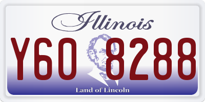 IL license plate Y608288