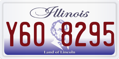 IL license plate Y608295