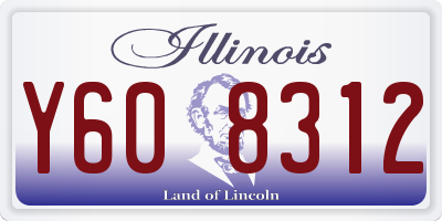 IL license plate Y608312