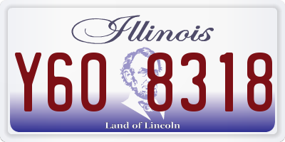 IL license plate Y608318