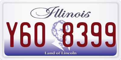 IL license plate Y608399