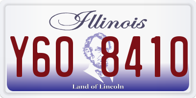 IL license plate Y608410