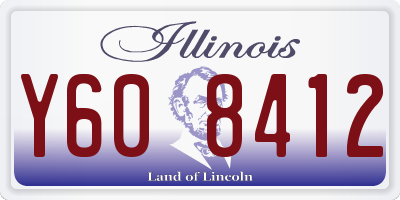 IL license plate Y608412