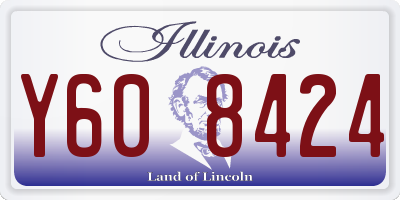 IL license plate Y608424
