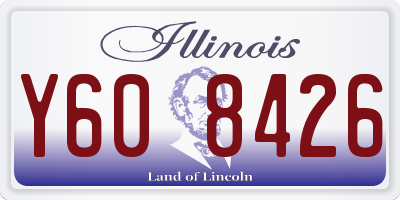 IL license plate Y608426