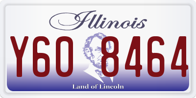 IL license plate Y608464