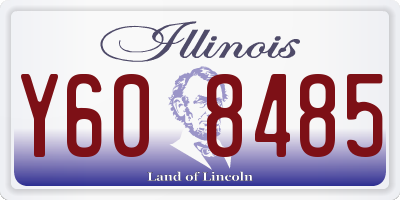 IL license plate Y608485
