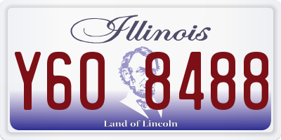IL license plate Y608488