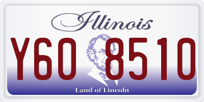 IL license plate Y608510