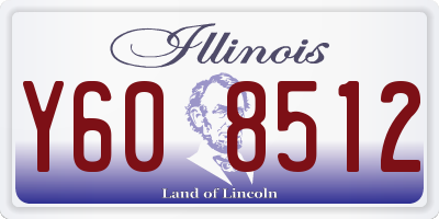 IL license plate Y608512