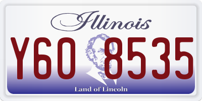 IL license plate Y608535