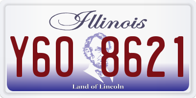 IL license plate Y608621