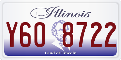 IL license plate Y608722