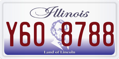 IL license plate Y608788