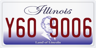IL license plate Y609006