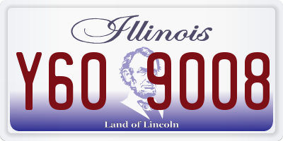 IL license plate Y609008