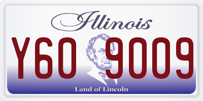 IL license plate Y609009