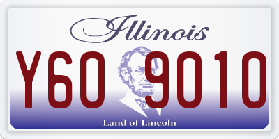IL license plate Y609010
