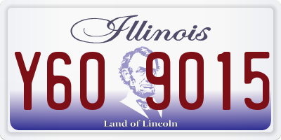 IL license plate Y609015