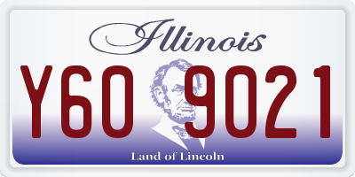 IL license plate Y609021