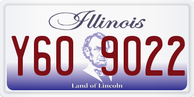 IL license plate Y609022