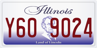 IL license plate Y609024