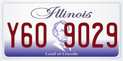 IL license plate Y609029