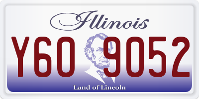 IL license plate Y609052