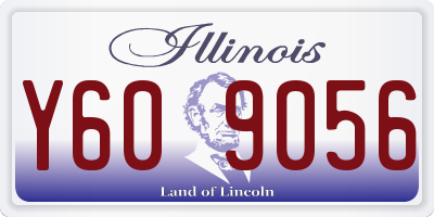 IL license plate Y609056