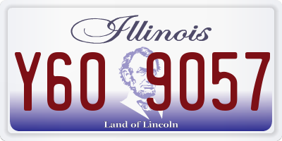 IL license plate Y609057