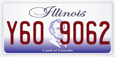 IL license plate Y609062