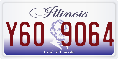 IL license plate Y609064