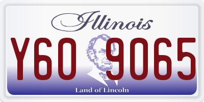 IL license plate Y609065