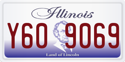 IL license plate Y609069