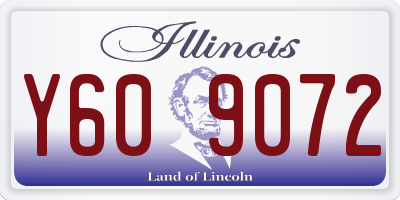 IL license plate Y609072
