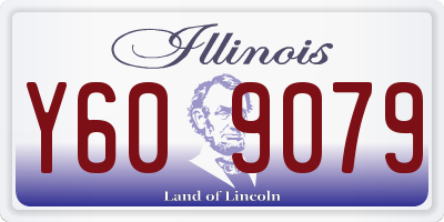 IL license plate Y609079