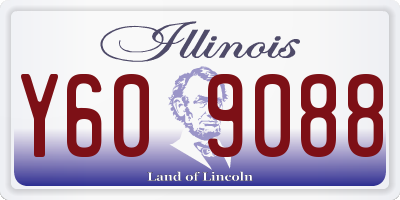 IL license plate Y609088