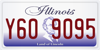IL license plate Y609095