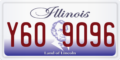 IL license plate Y609096